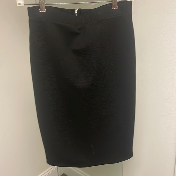 Rue21 sexy black skirt with zipper women's medium - Picture 1 of 6